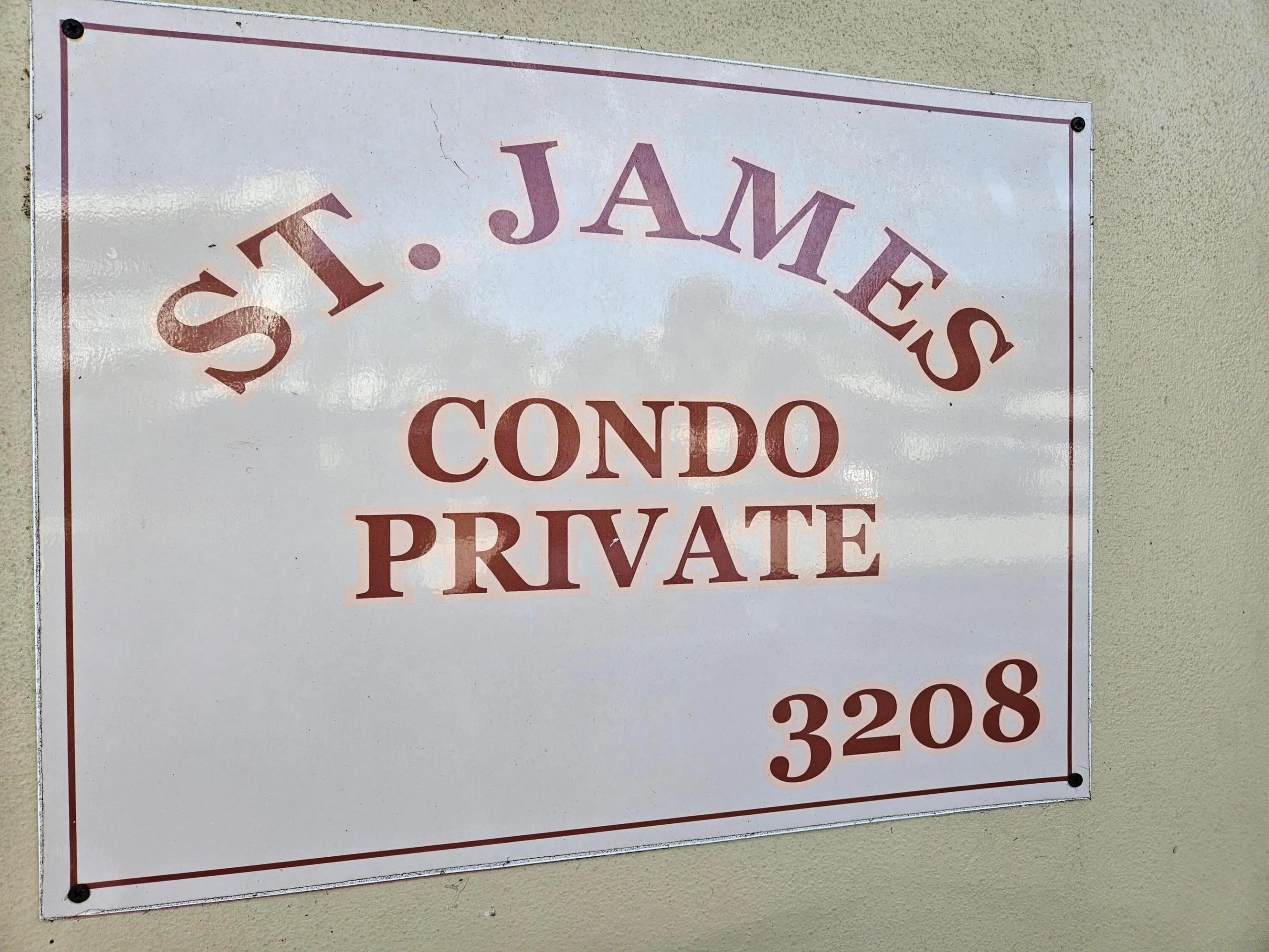 WELCOME TO ST. JAMES