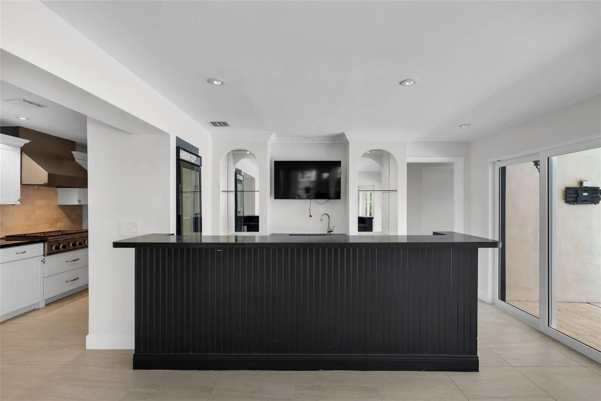 Great bar area is the perfect space to relax and enjoy while entertaining