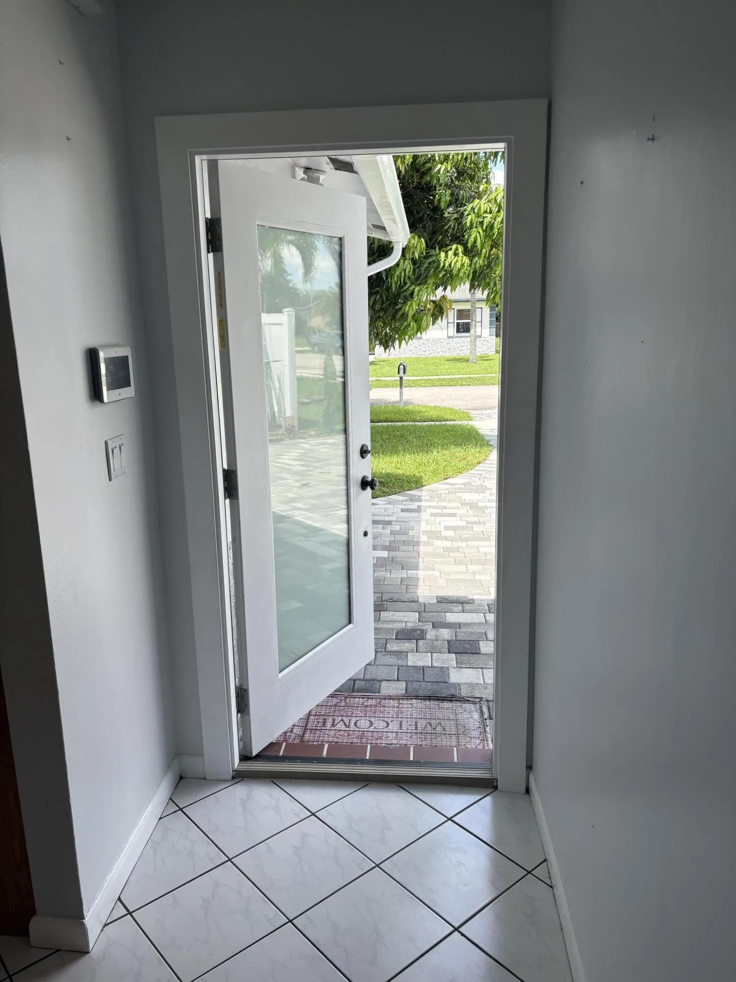 front door