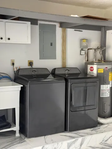 inside garage