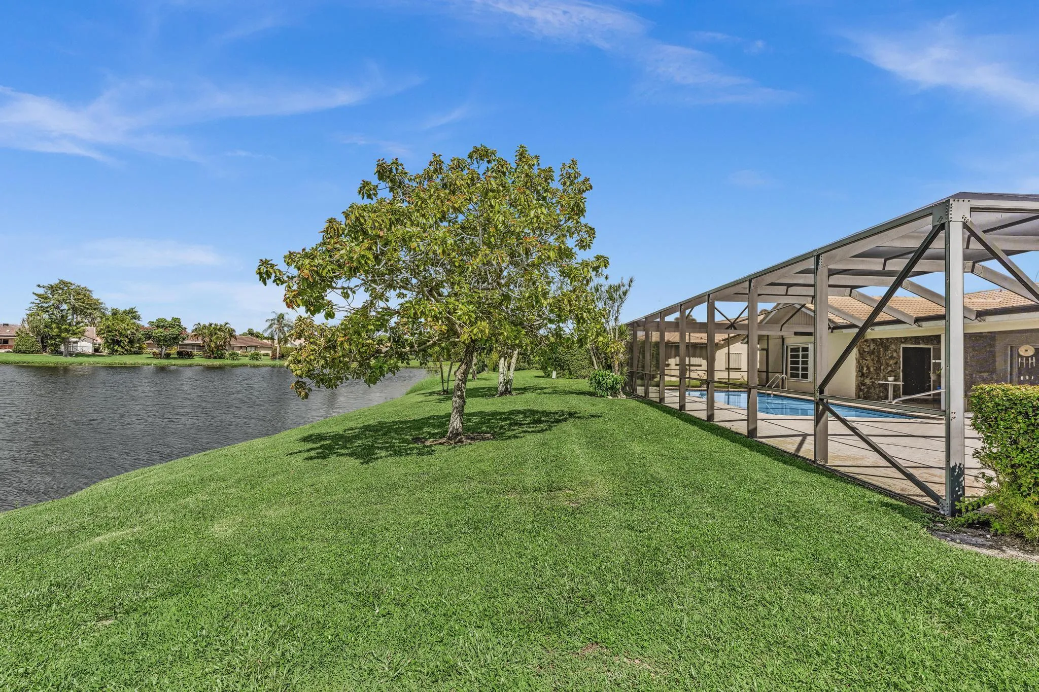 Spacious lot with lake view