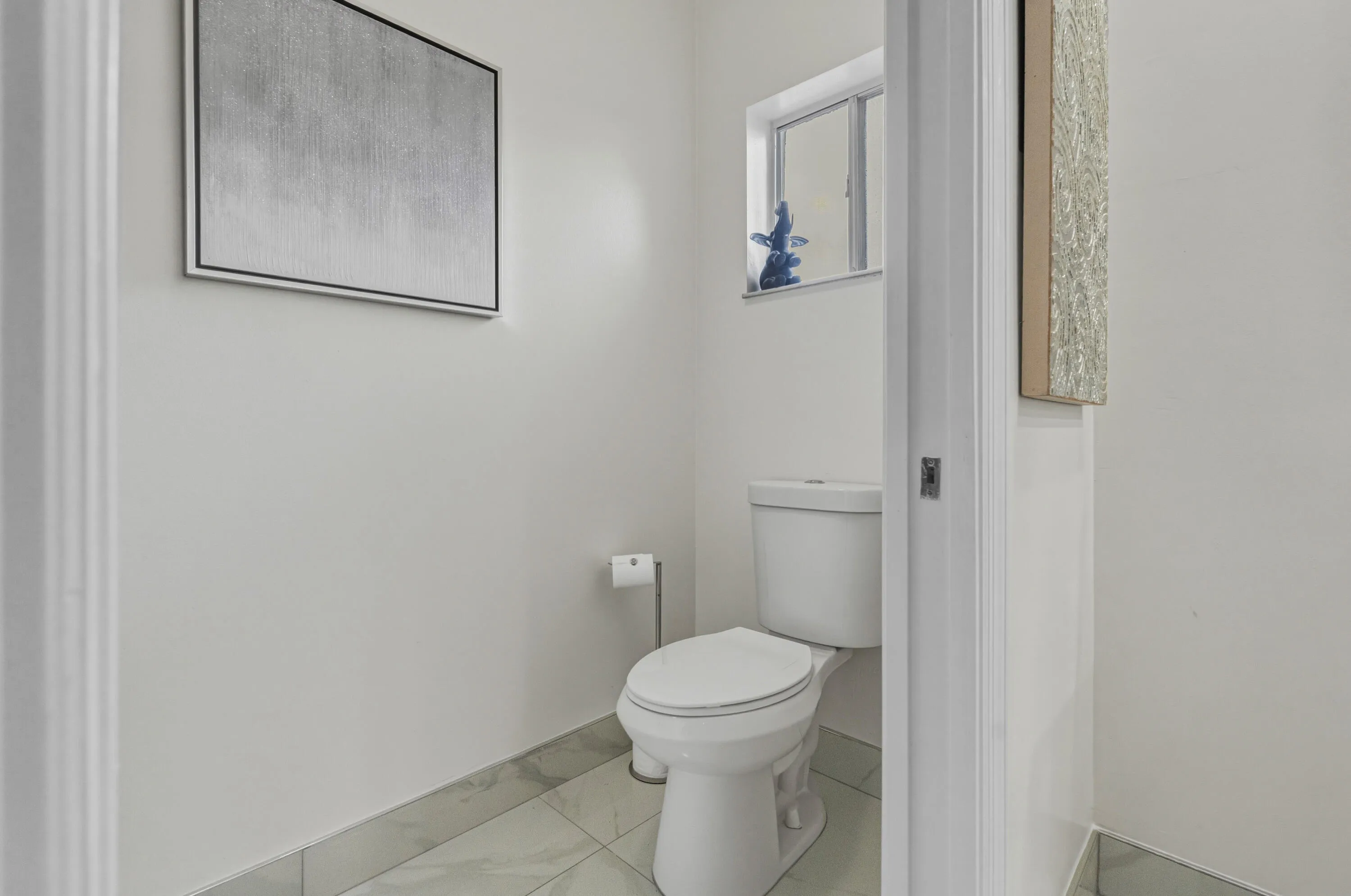 Master bathroom toilet