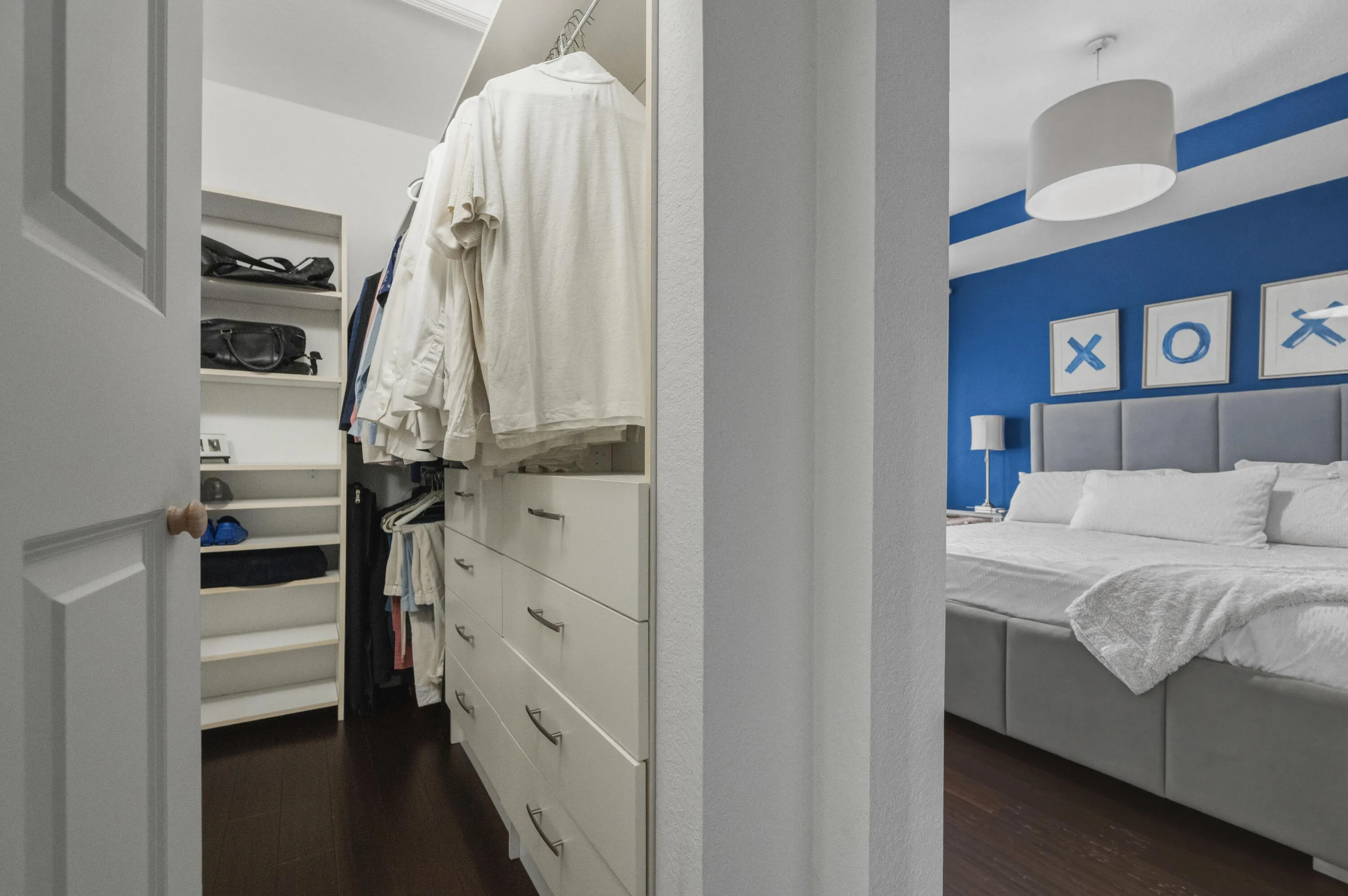 Walk-in closet #2 in Master bedroom