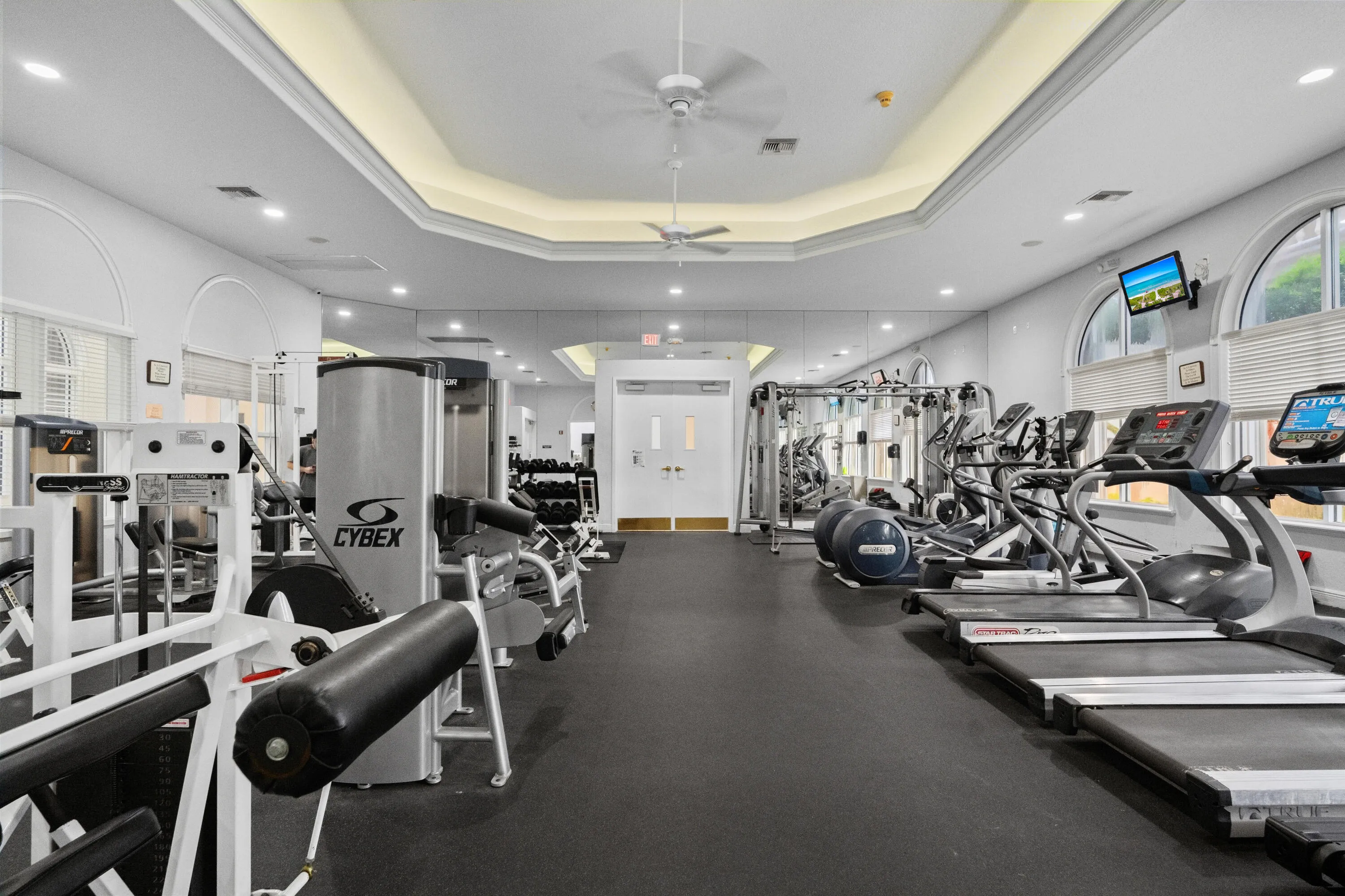 Clubhouse gym