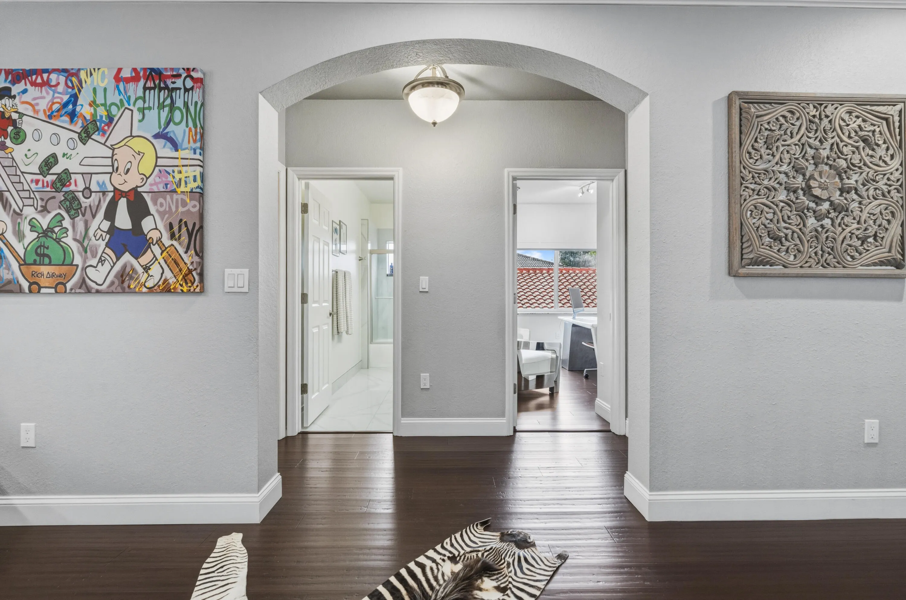 Second floor hallway
