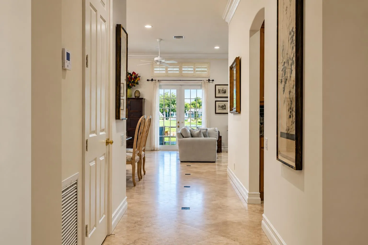 Hallway to Living Space