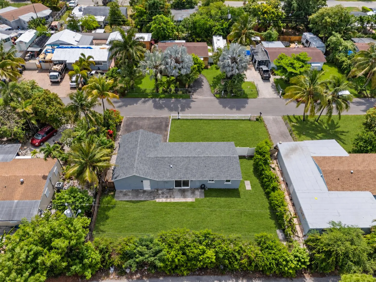 Arial View From Rear
