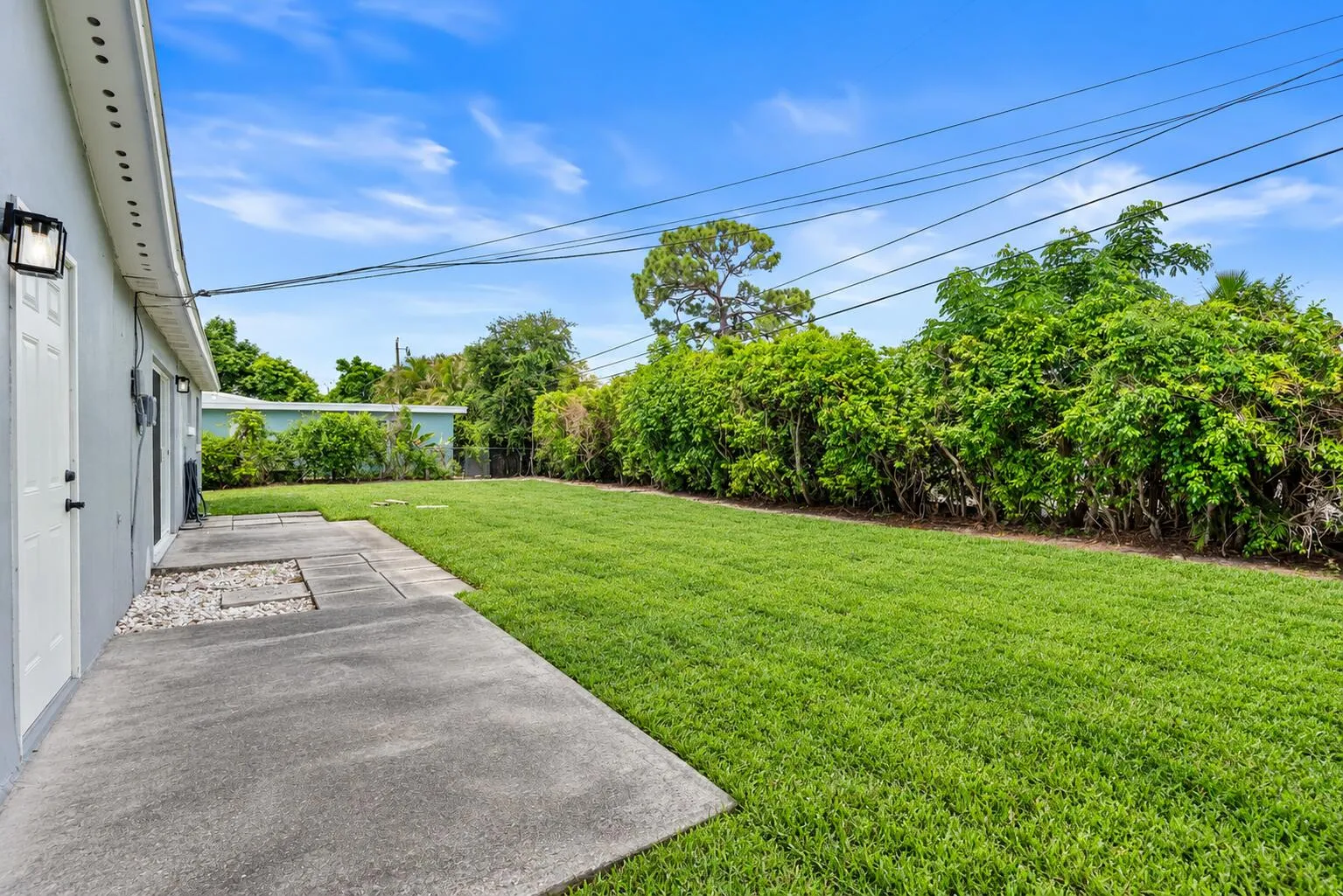 Fully Fenced Backyard