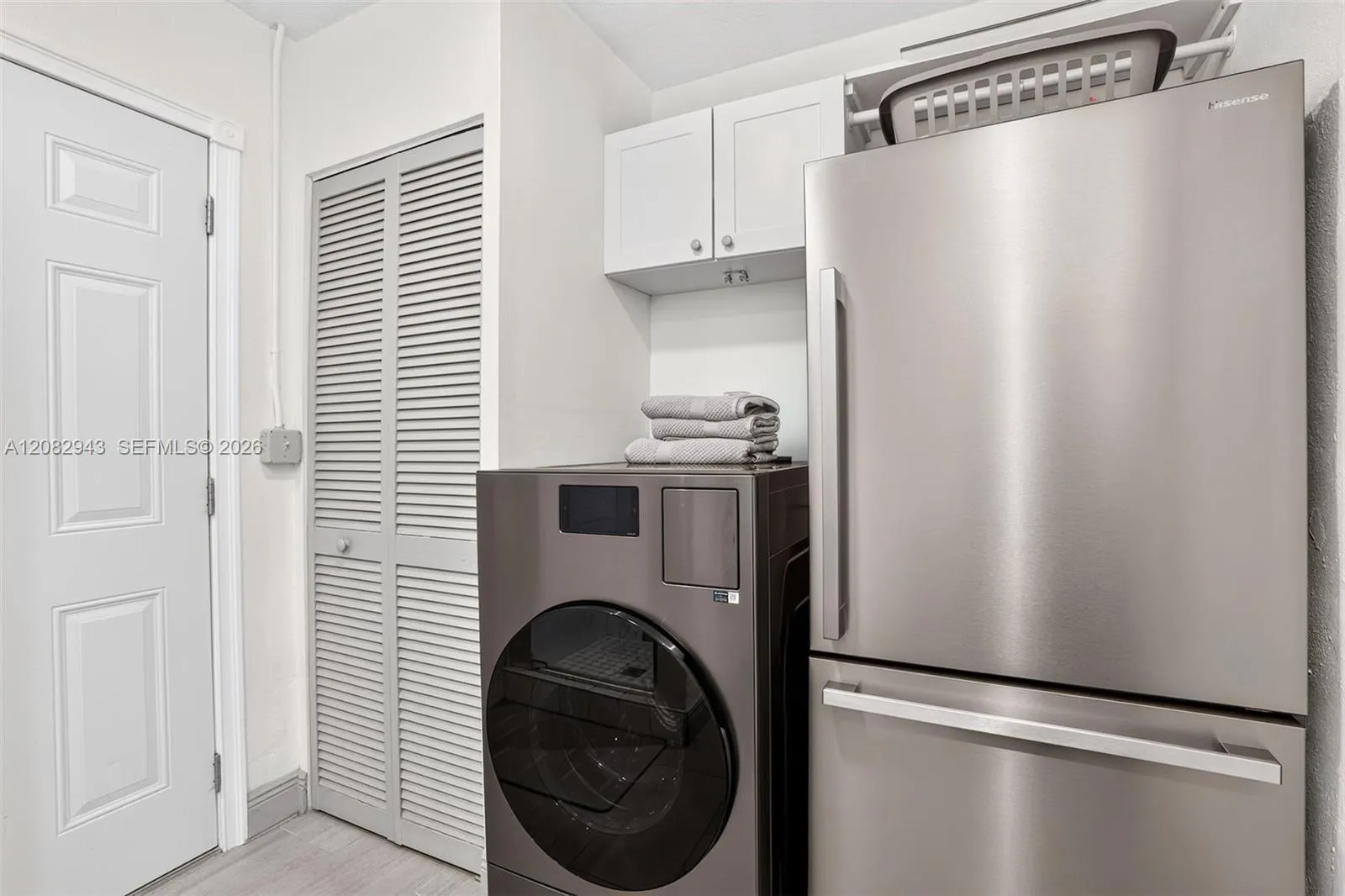 New Laundry and Refrigerator