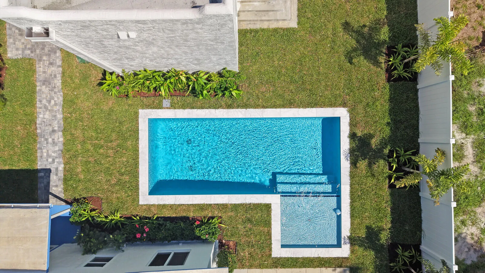 Newly built salt water/heated pool