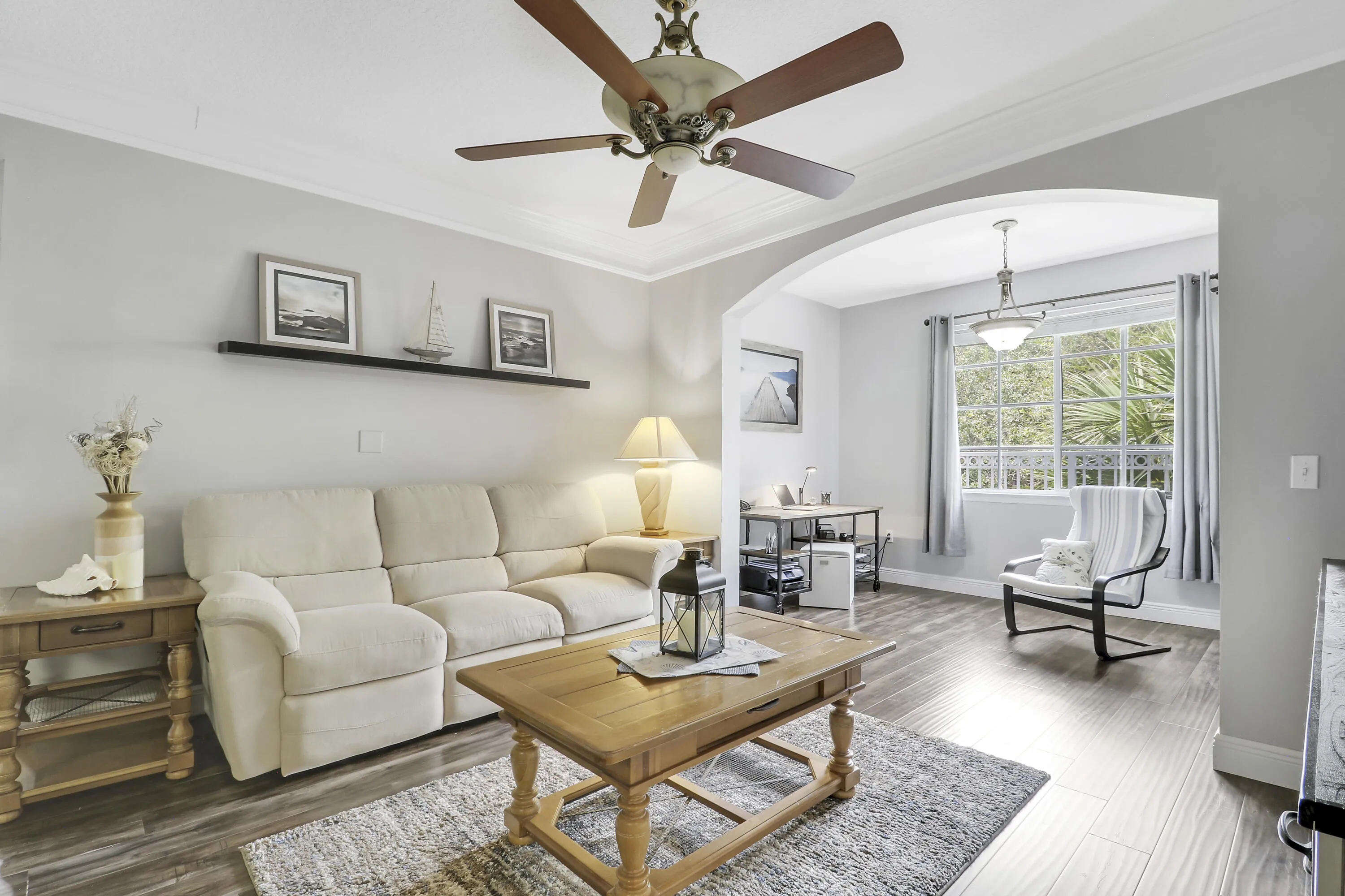 Living Room and Sunroom