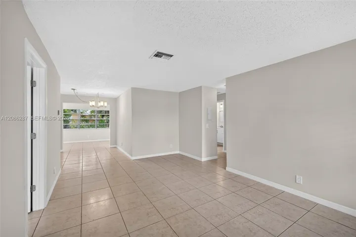 Living Rm facing Dining Area and Family Rm