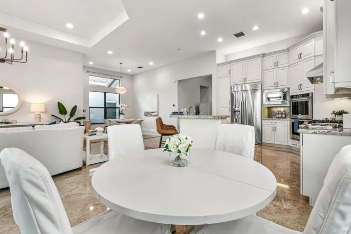 View to Kitchen and Living Room
