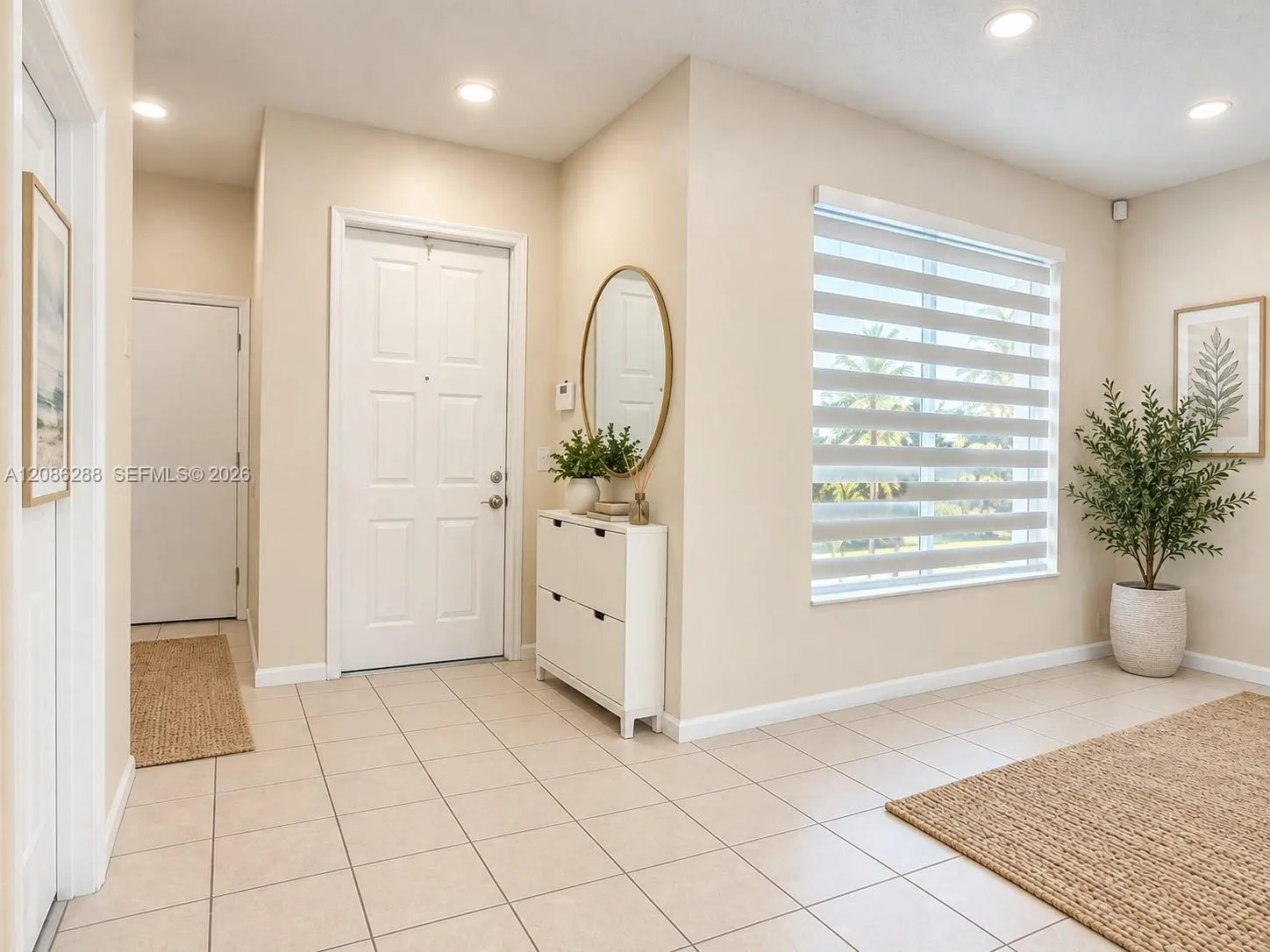 Virtually staged using AI for illustrative purposes. Furniture and décor shown may not be present