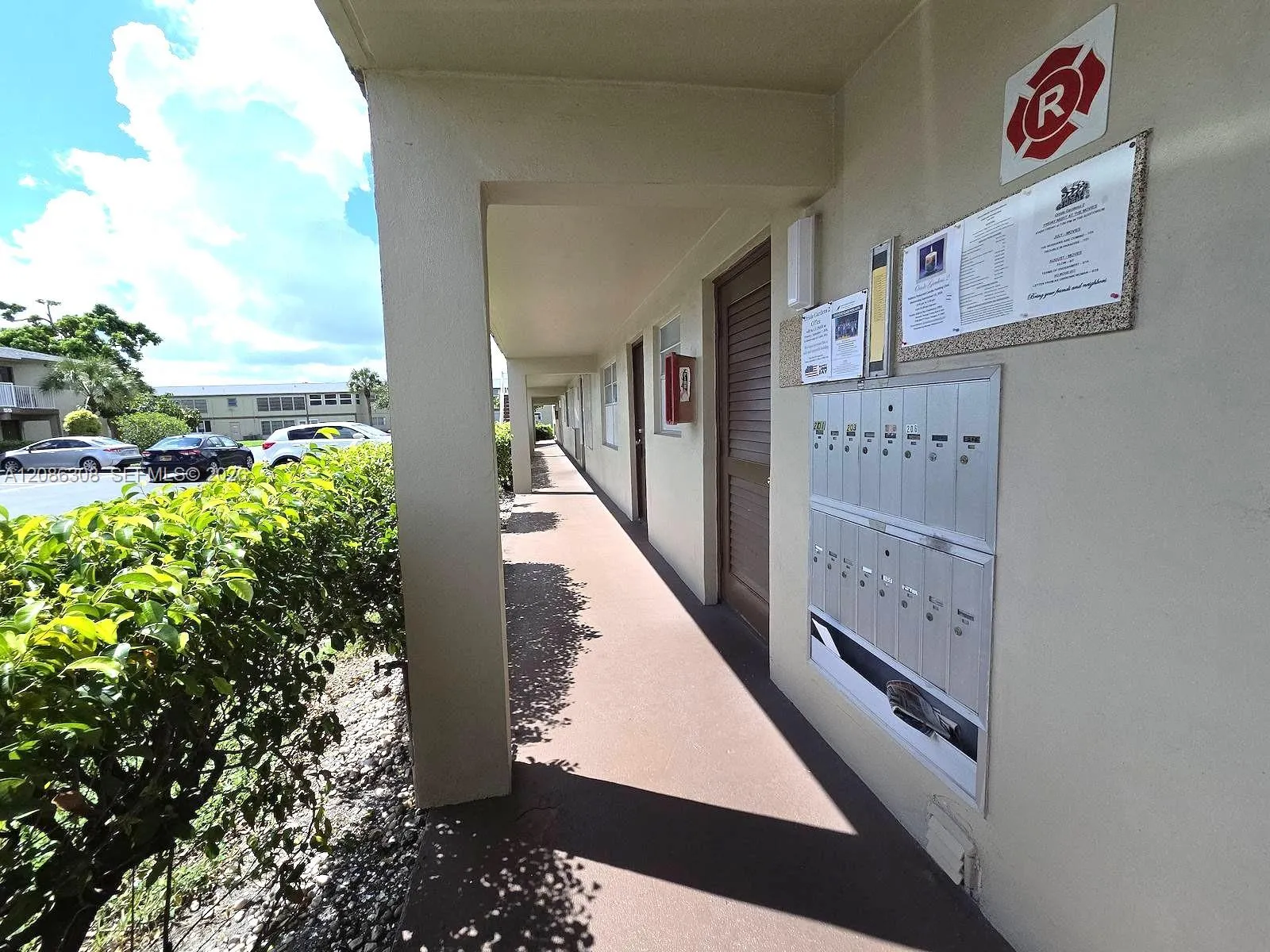 Mailbox area