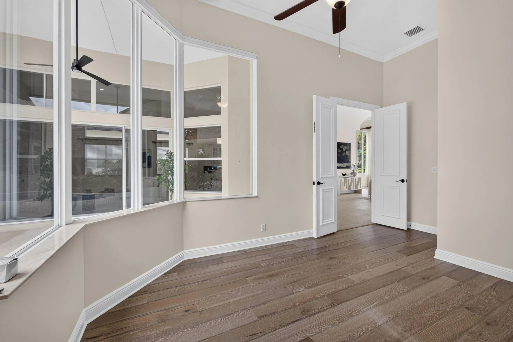 New Wood Floors in Office