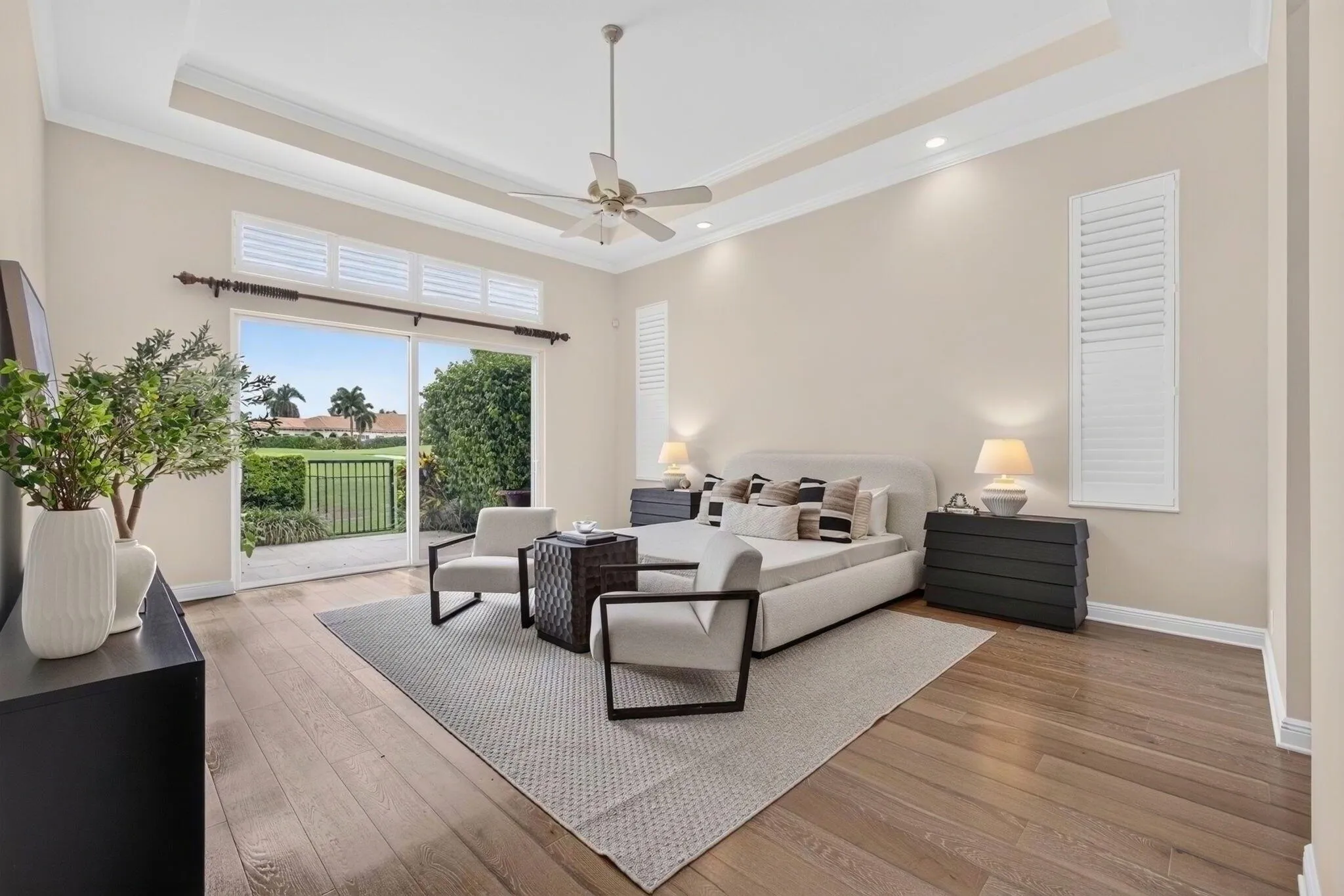 Spacious and inviting with incredible views and new wood floors