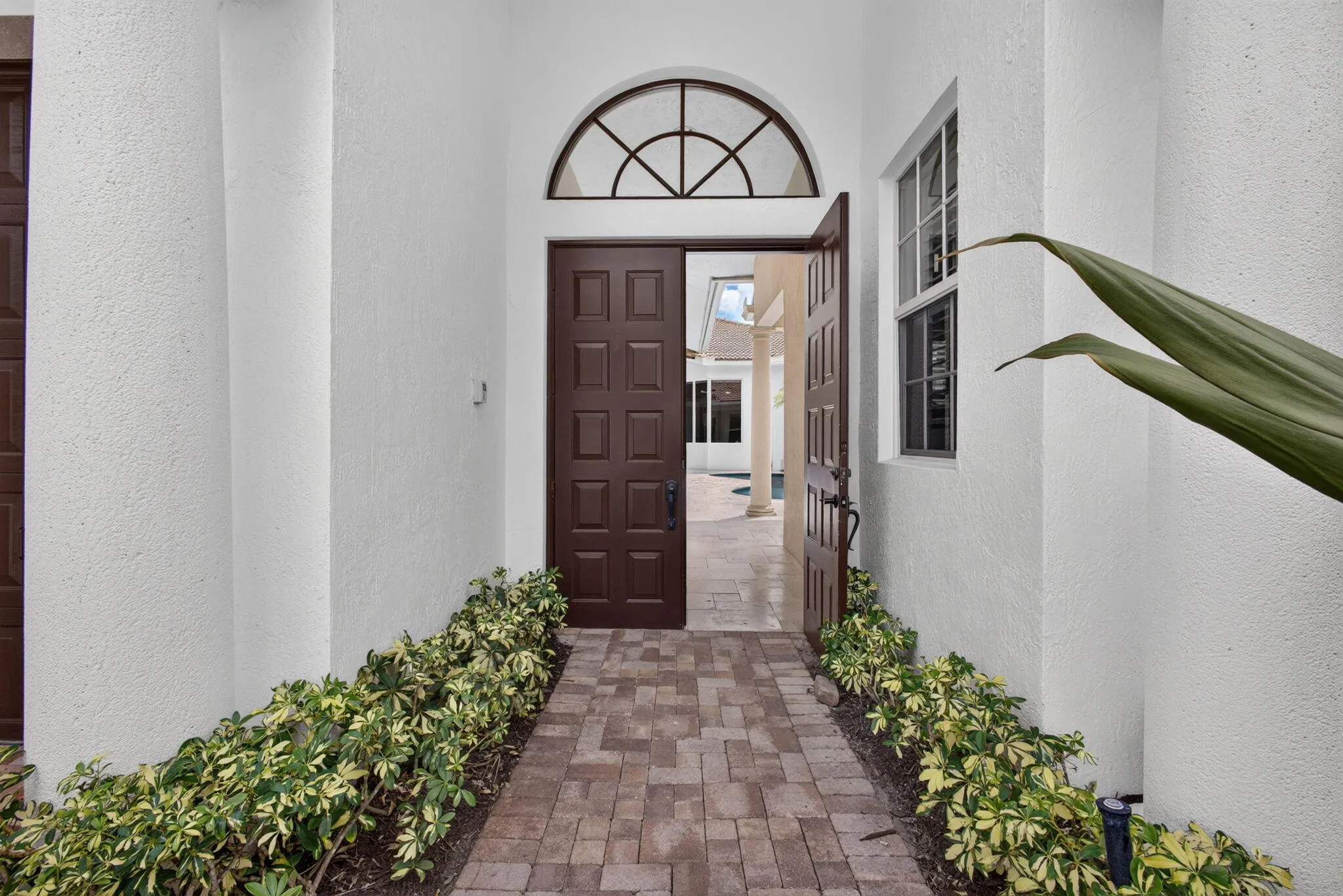 Double Door Exterior Entry
