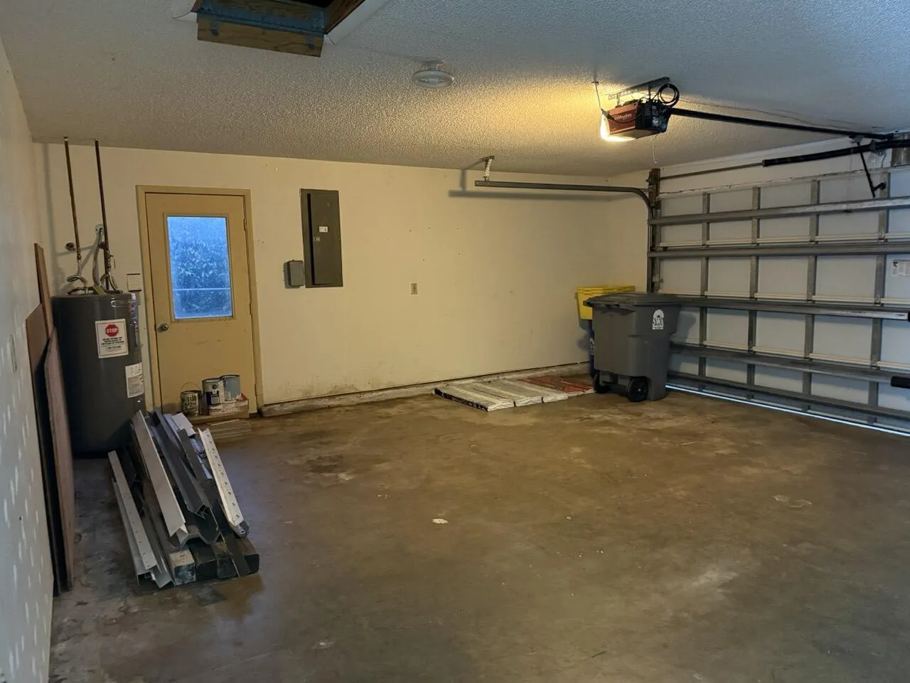 Two car garage