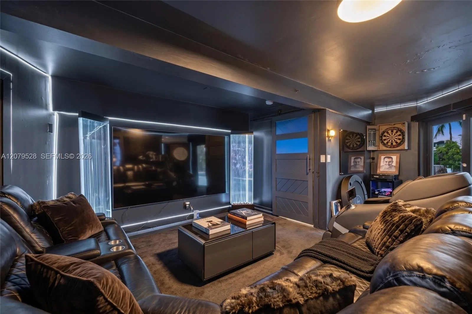 AI enhanced pic. Thus room looks awesome w/ the feature lights on