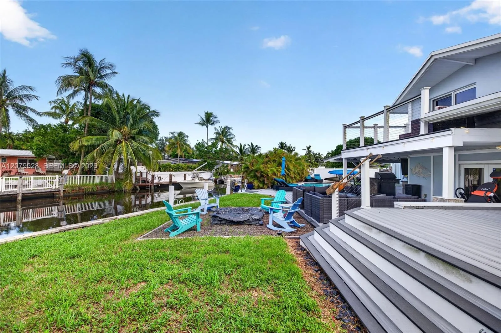 Beautiful Deck surrounds pool area
