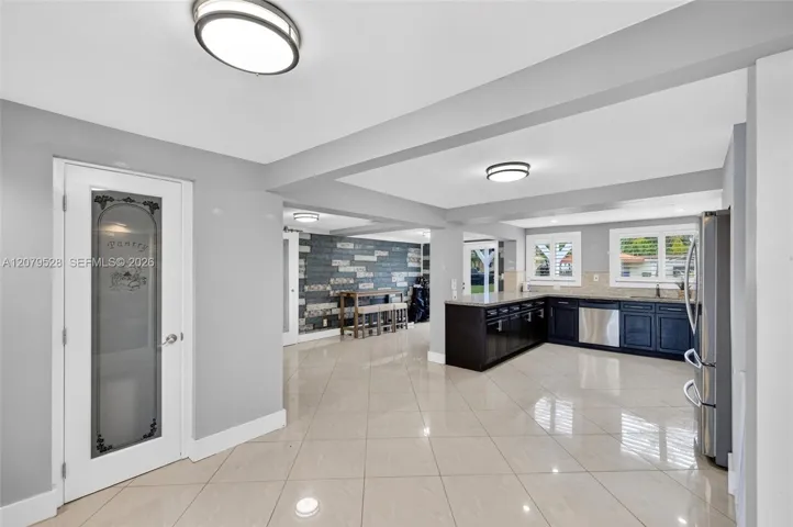Walk in pantry w/ tankless water heater
