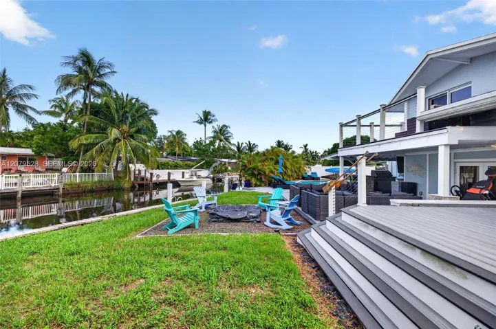 Beautiful Deck surrounds pool area