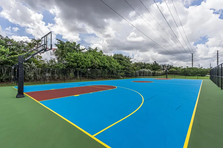 Monterra Full-court basketball court