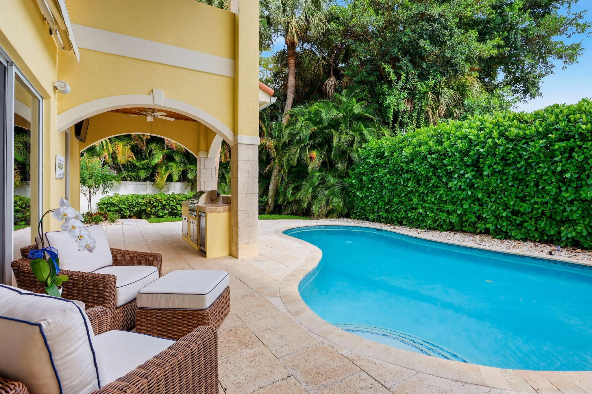 Outside Pool/Patio Area