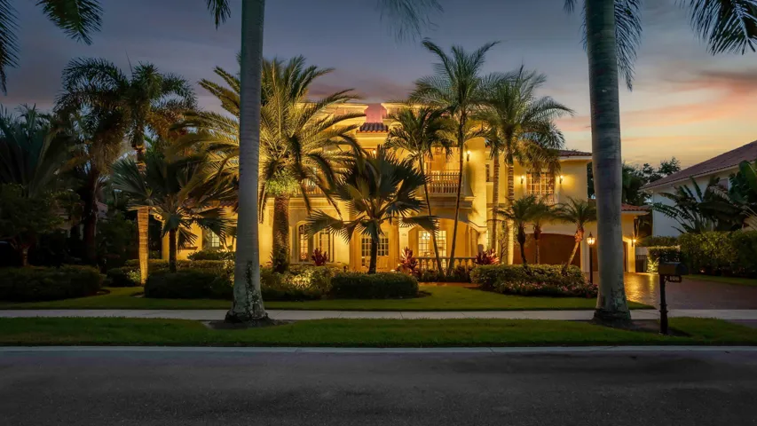 Twilight Front of House