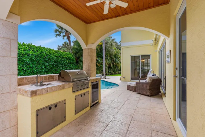 Outside Summer Kitchen