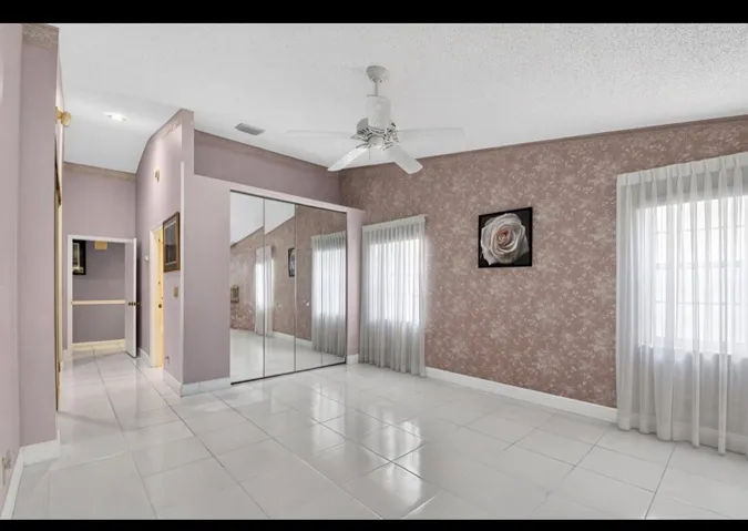 Alternate view of the spacious primary bedroom.
