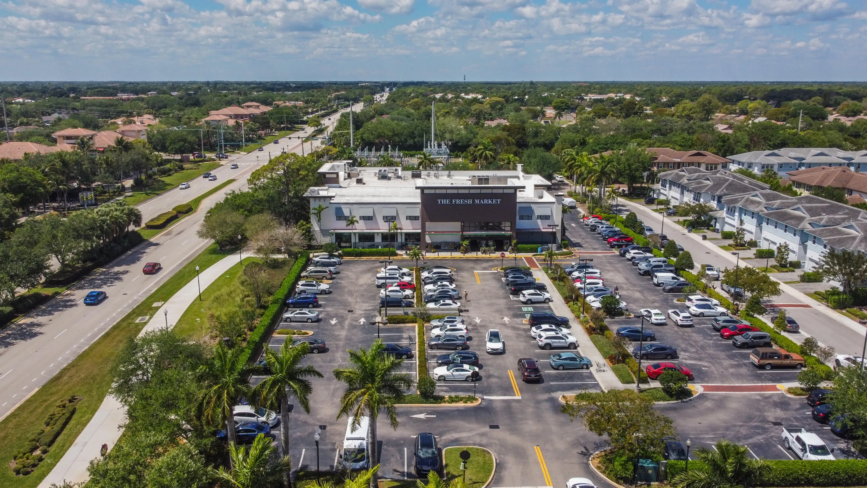 Aerial - Fresh Market - Steps from Condo