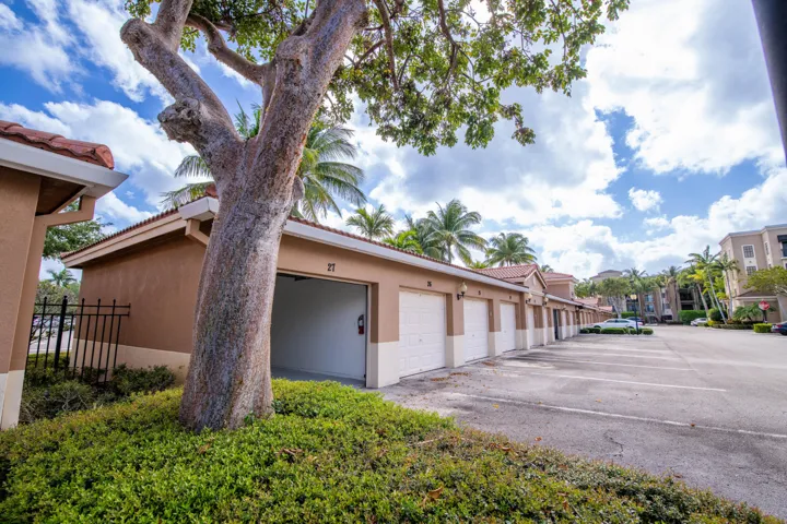End-Unit Privately Owned Garage