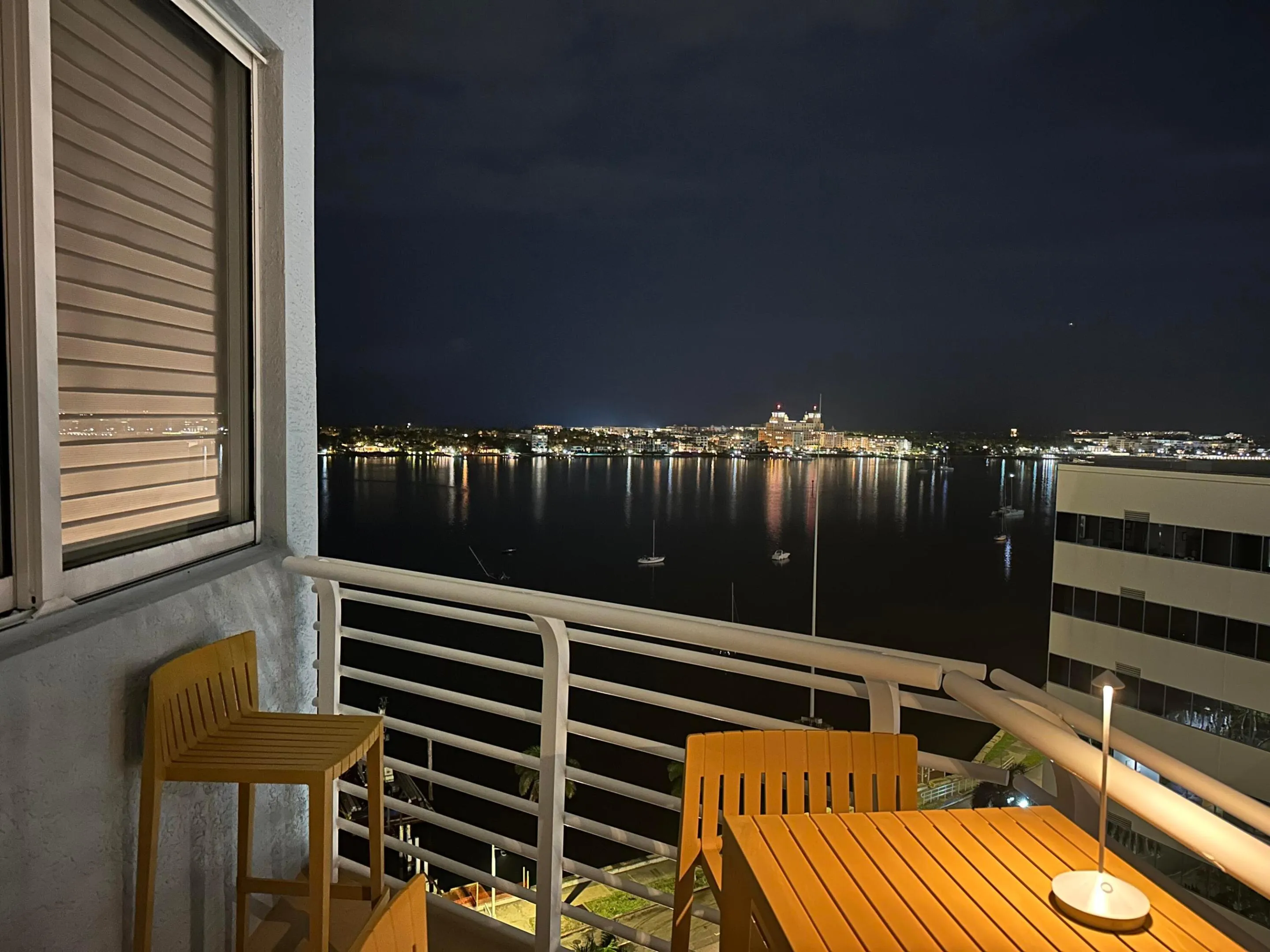 Balcony View at Night
