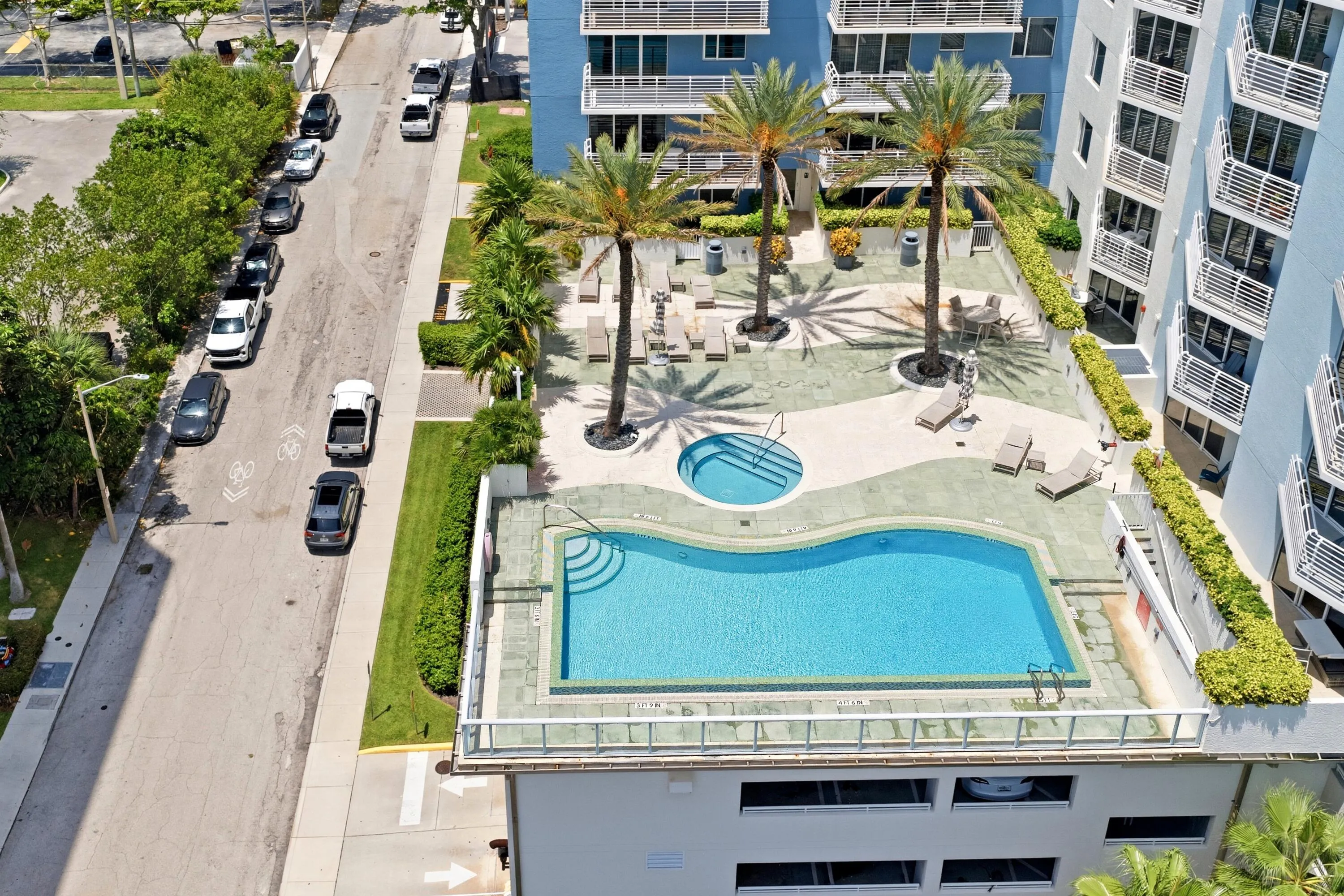 East Pool Overlooking Intracoastal