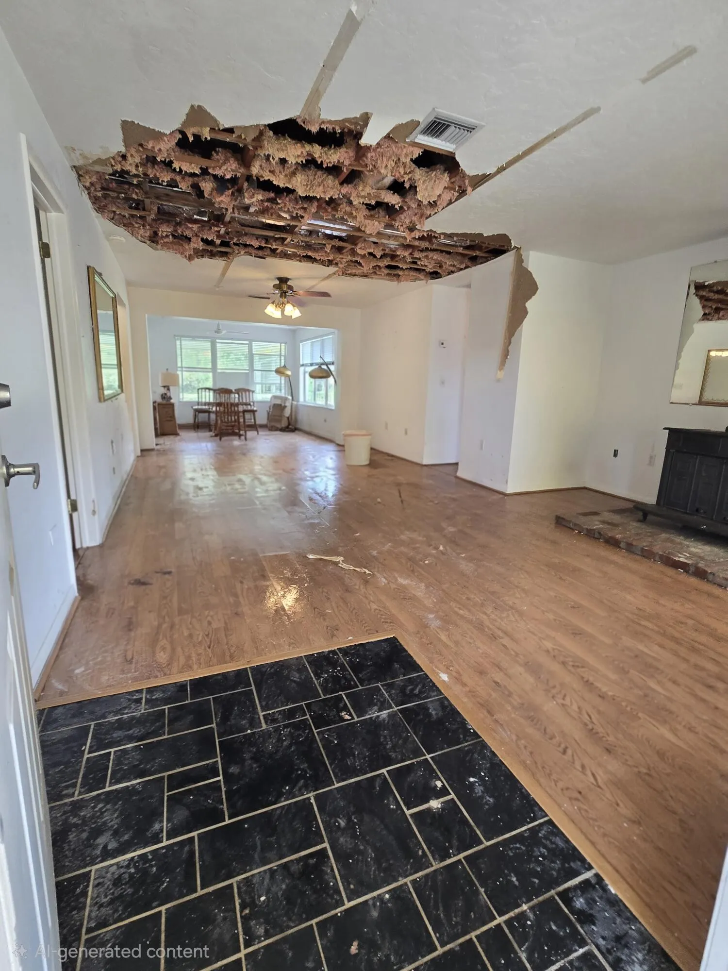 Ceiling Damage