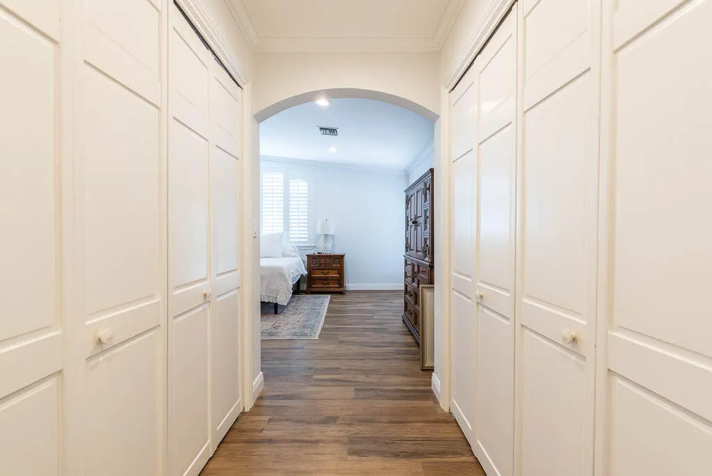 Primary Suite Closet Hallway