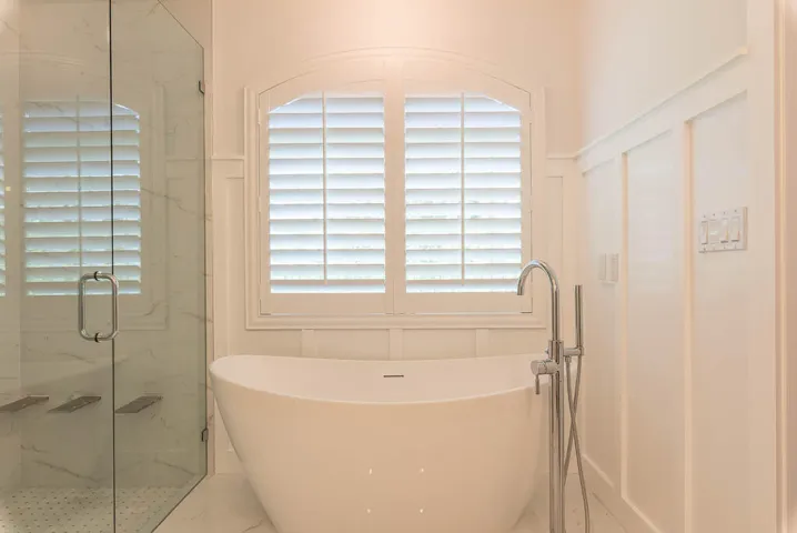 Primary Bathroom with Tub and Shower