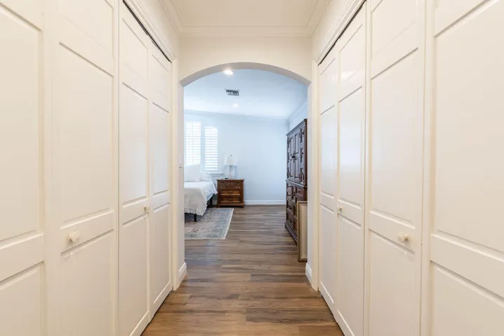 Primary Suite Closet Hallway