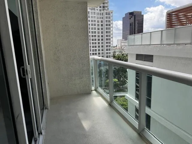 This unit has an obstructed view from the balcony