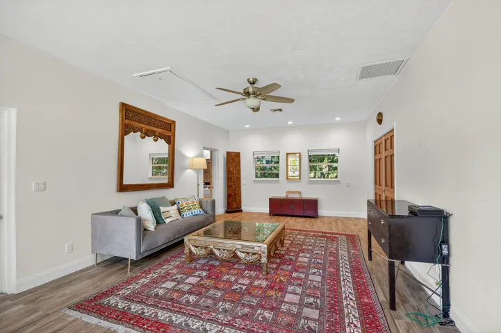 Spacious living area