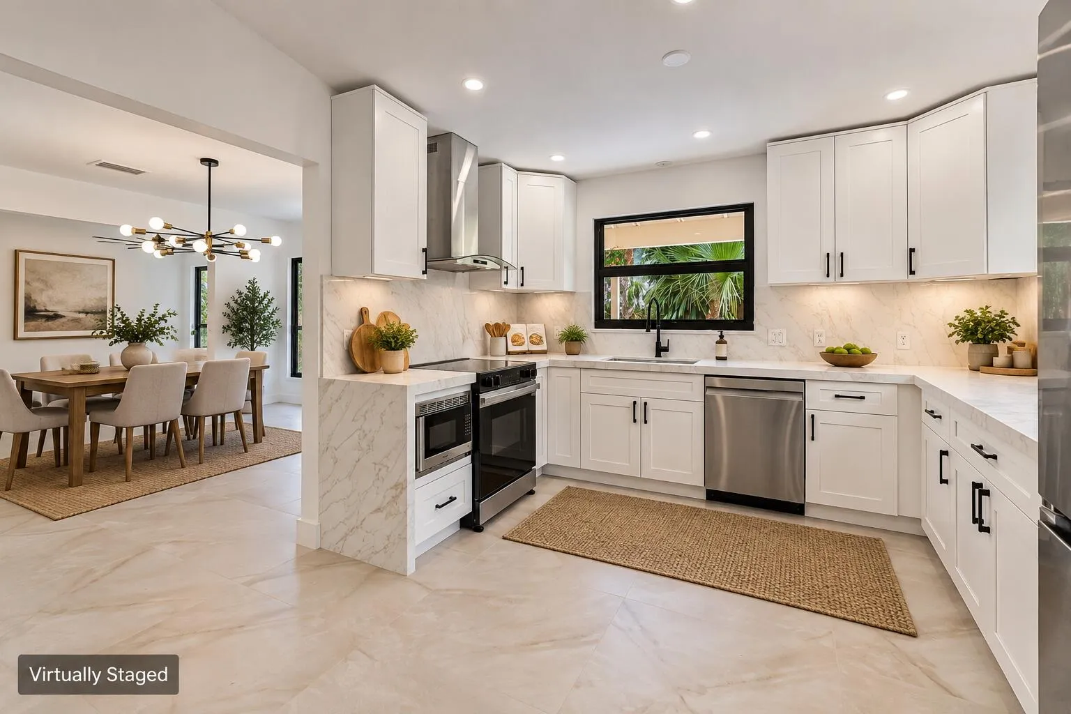 2026 New kitchen cabinets, stainless steel appliances and more.