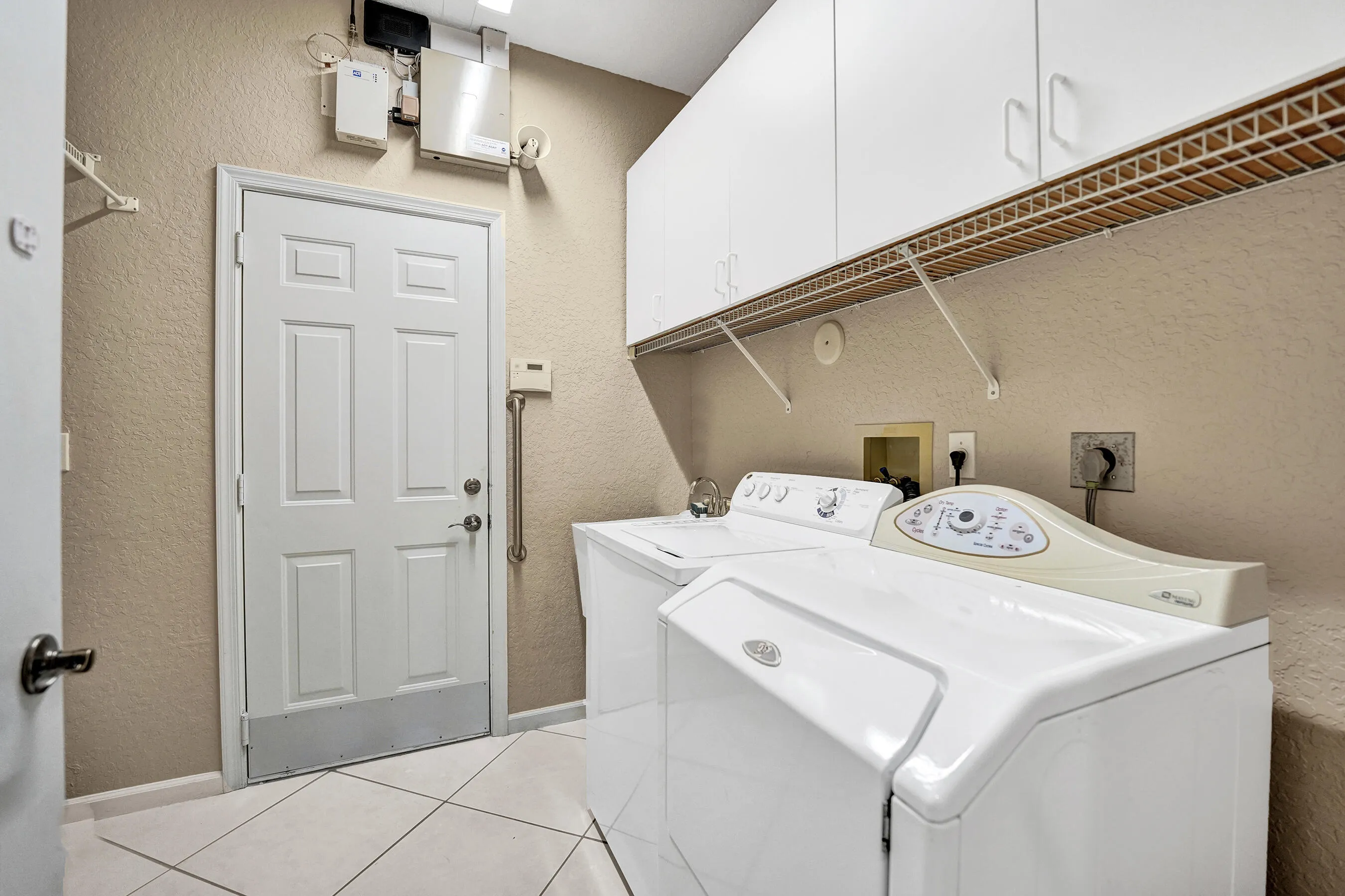 Dedicated laundry room