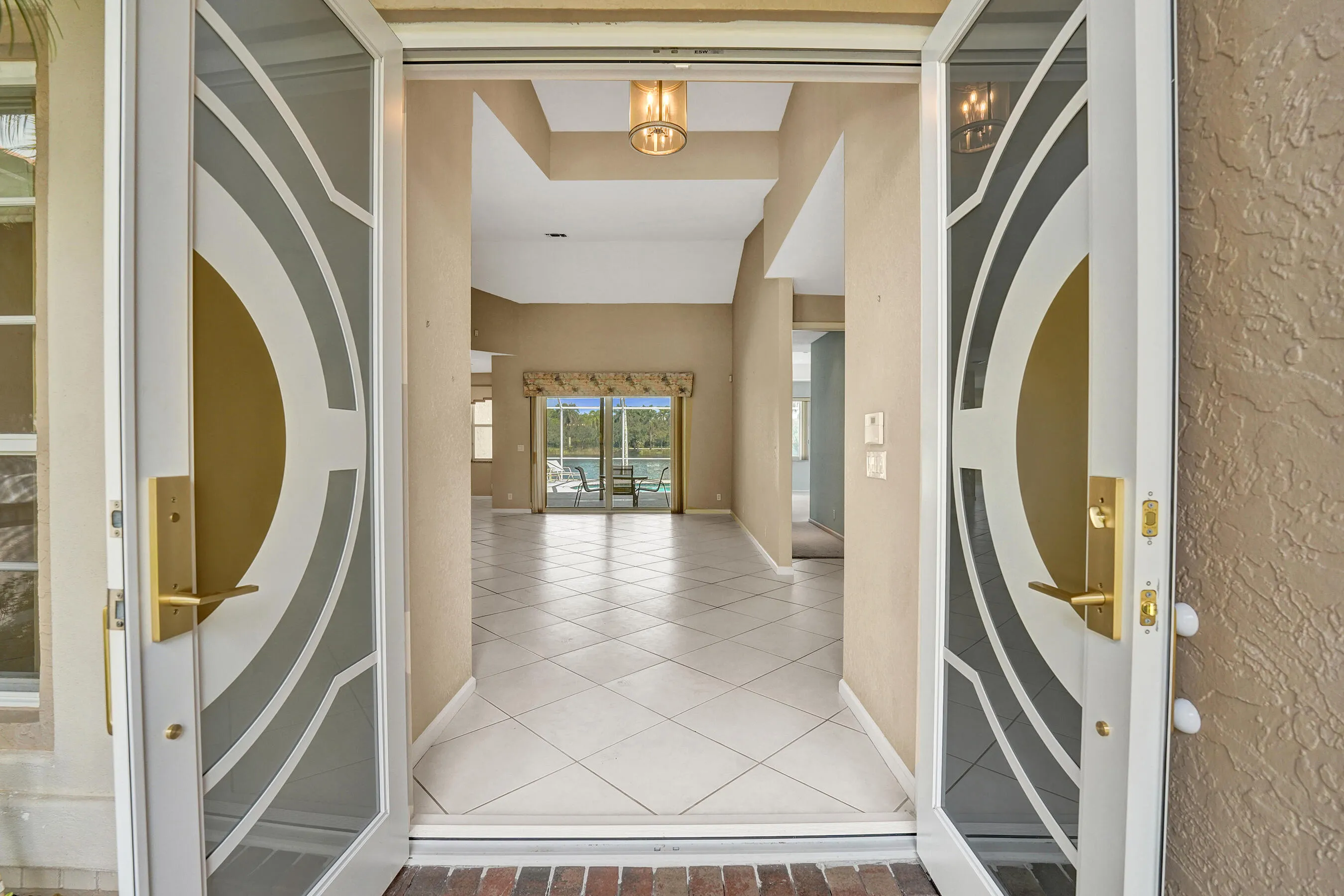Entrance to your new home