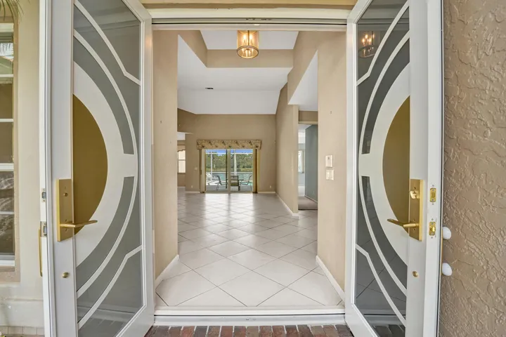 Entrance to your new home