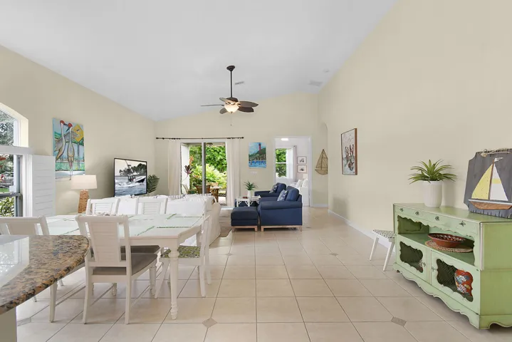 Open living area