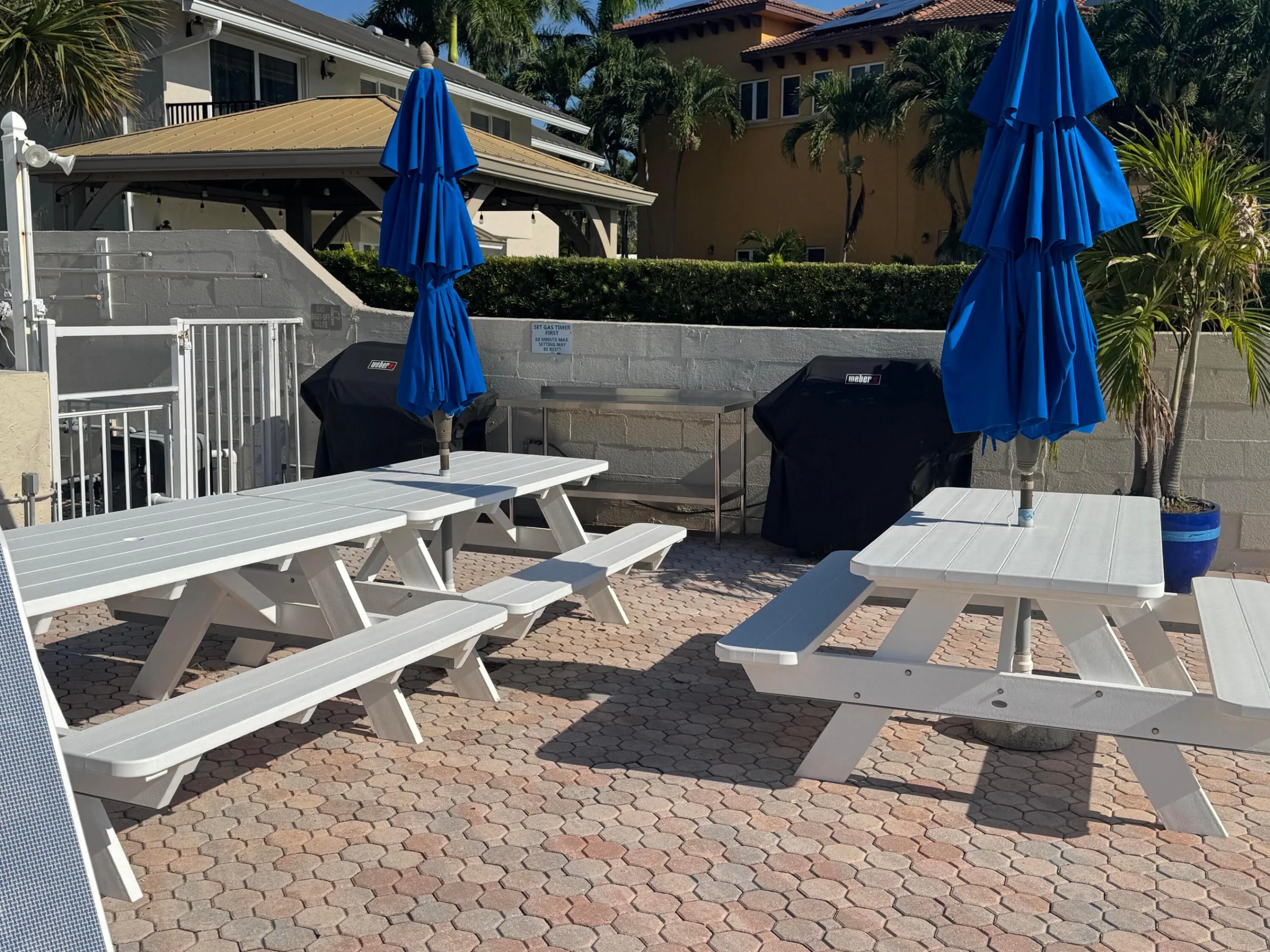 Picnic and BBQ area