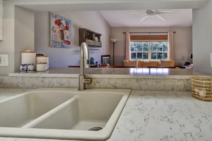 kitchen to family room