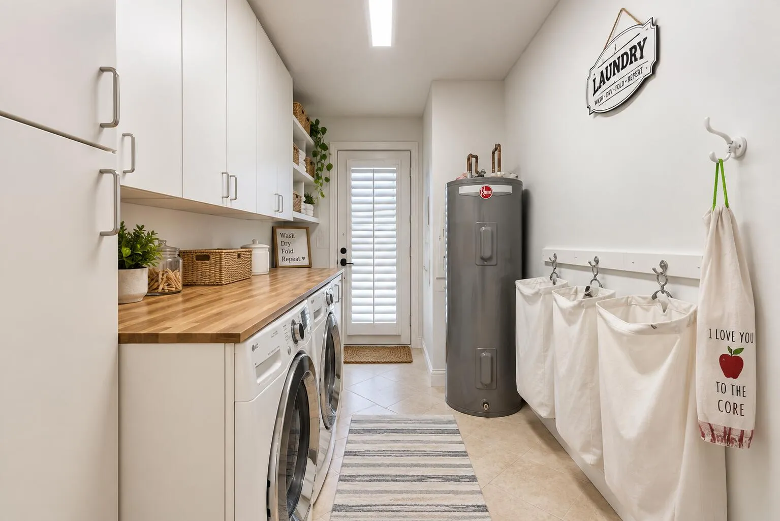 Inside Laundry Room